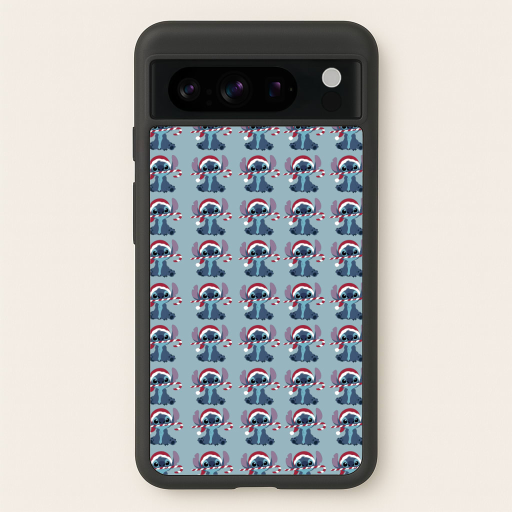 Stitch - Christmas Patterns - Christmas Patterns Phone Case for Google Pixel 8 Pro