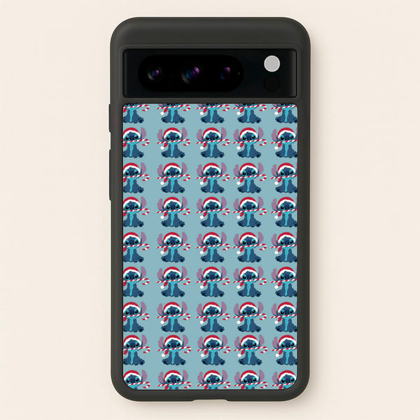 Stitch - Christmas Patterns - Christmas Patterns Phone Case for Google Pixel 8 Pro