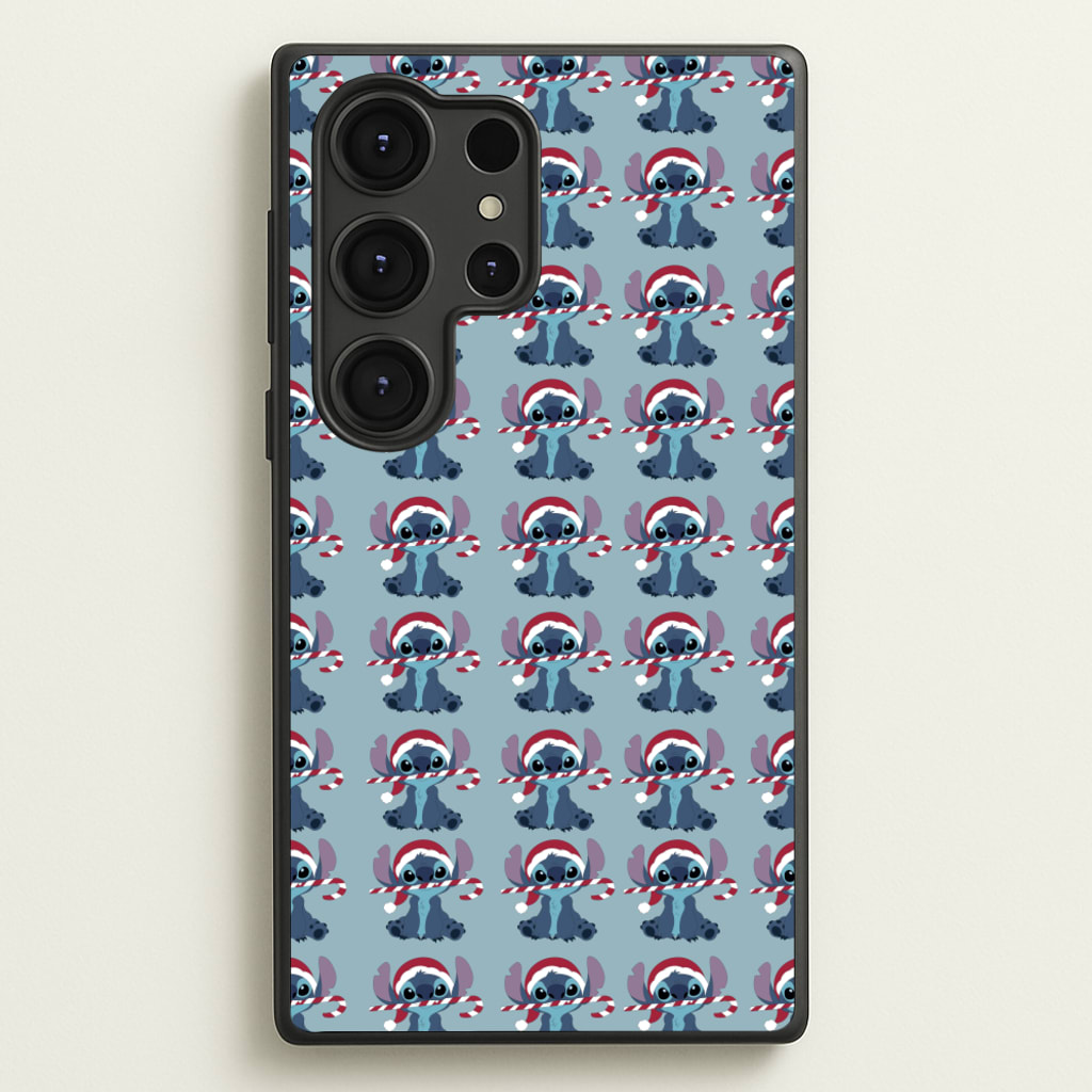 Stitch - Christmas Patterns - Christmas Patterns Phone Case for Galaxy S25 Ultra