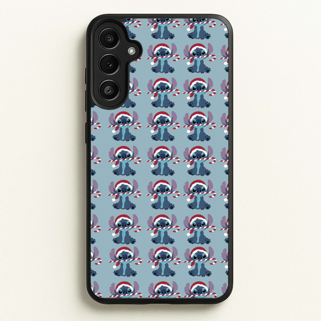 Stitch - Christmas Patterns - Christmas Patterns Phone Case for Galaxy A34