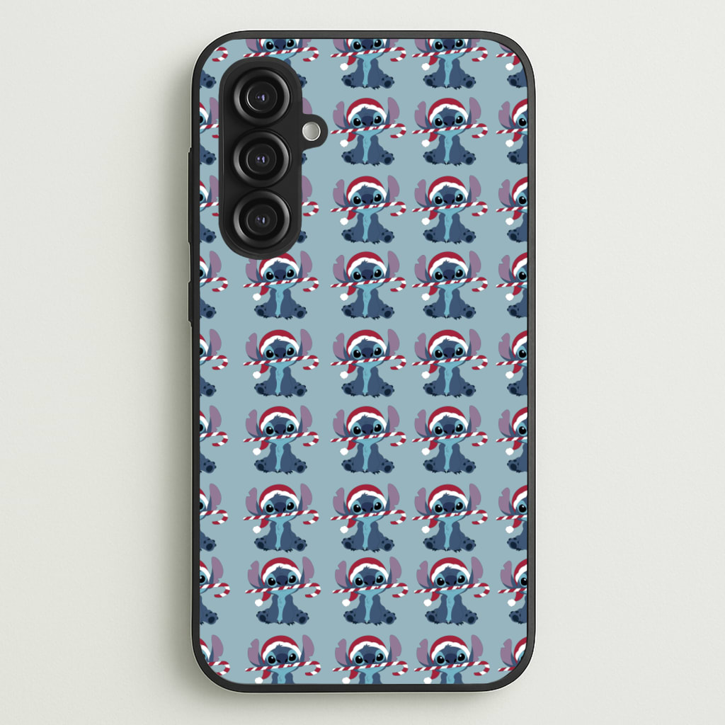 Stitch - Christmas Patterns - Christmas Patterns Phone Case for Galaxy S23FE