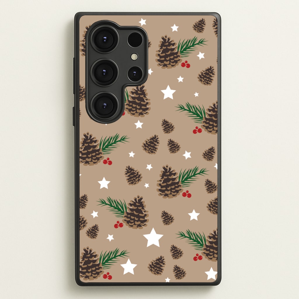 Acorn - Christmas Patterns - Christmas Patterns Phone Case for Galaxy S25 Ultra