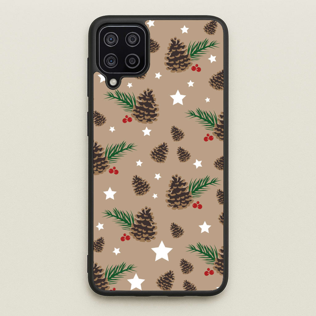 Acorn - Christmas Patterns - Christmas Patterns Phone Case for Galaxy A12