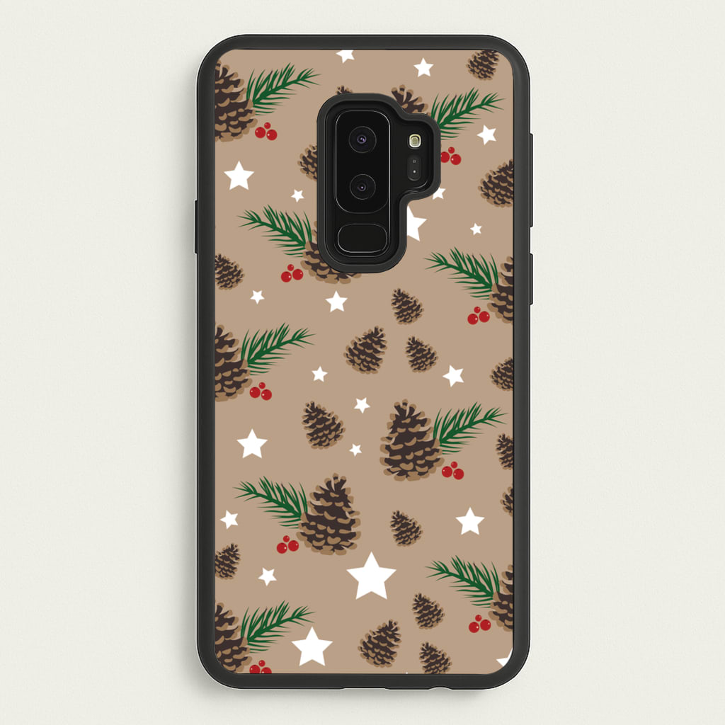 Acorn - Christmas Patterns - Christmas Patterns Phone Case for Galaxy S9 Plus
