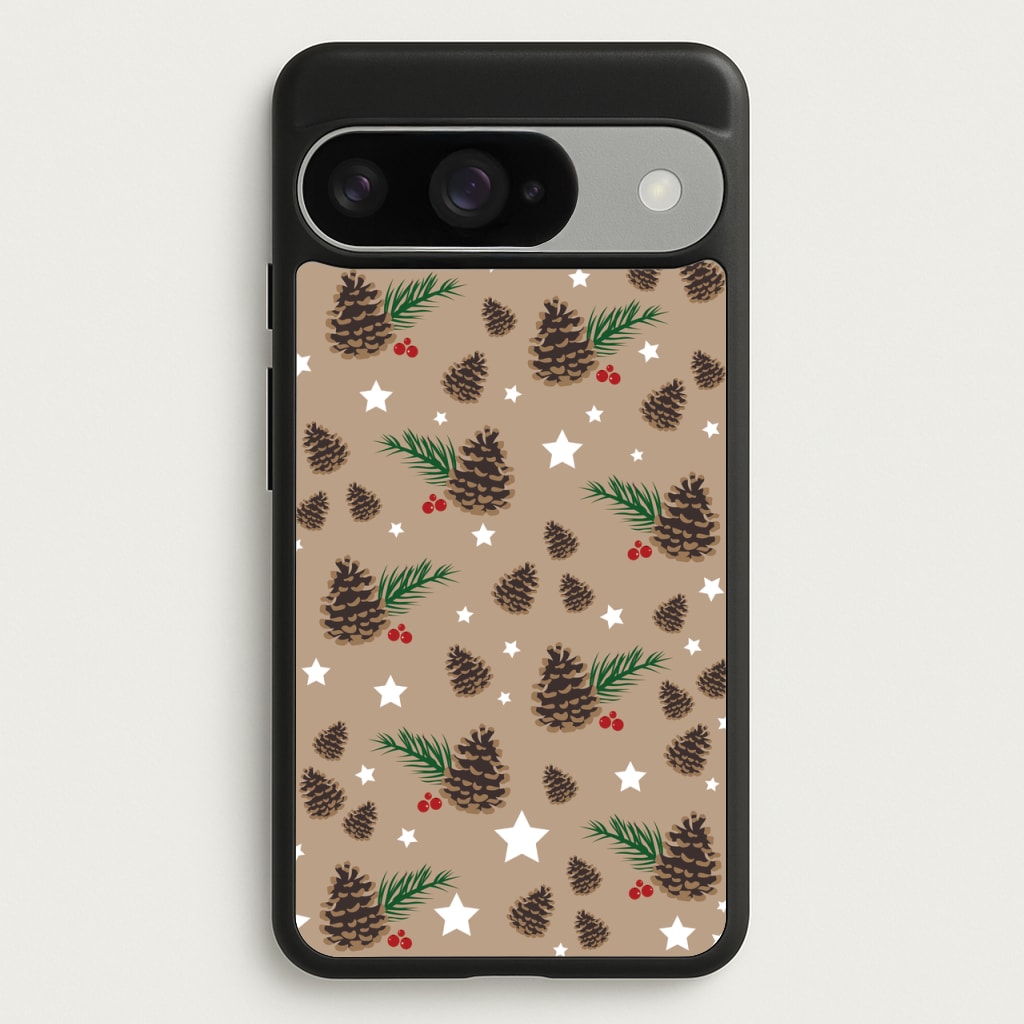 Acorn - Christmas Patterns Phone Case for Google Pixel 10 / 10 Pro