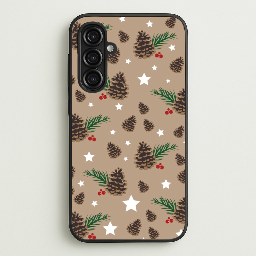 Acorn - Christmas Patterns - Christmas Patterns Phone Case for Galaxy A16