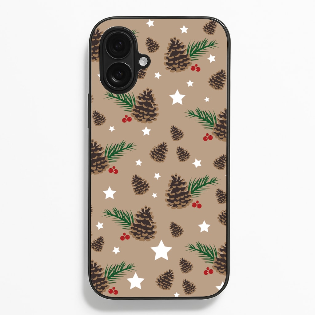 Acorn - Christmas Patterns - Christmas Patterns Phone Case for iPhone 16 Plus