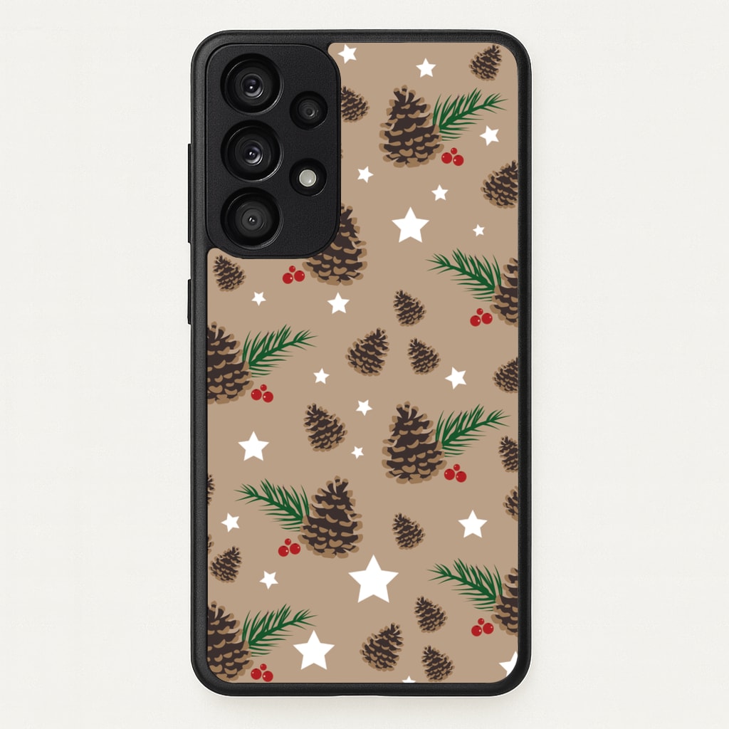 Acorn - Christmas Patterns - Christmas Patterns Phone Case for Galaxy A33