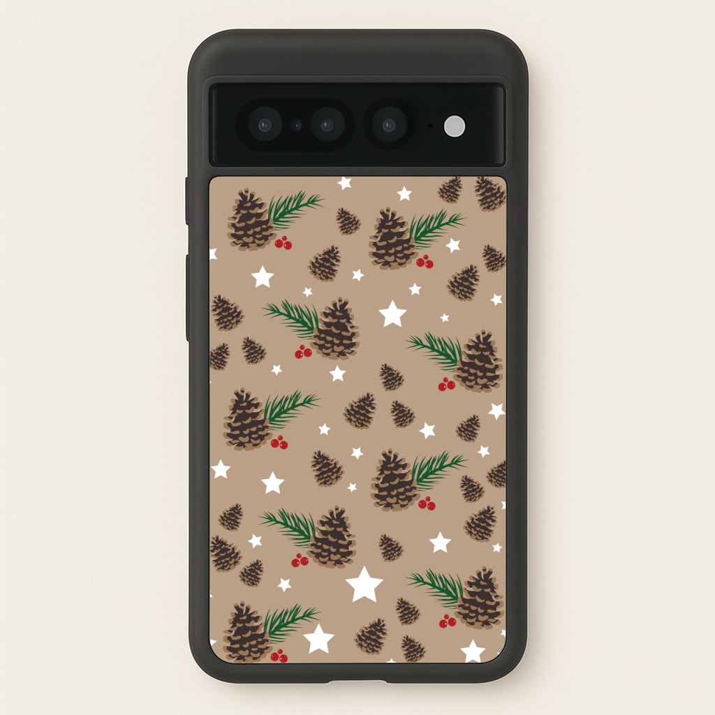 Acorn - Christmas Patterns - Christmas Patterns Phone Case for Google Pixel 7 Pro