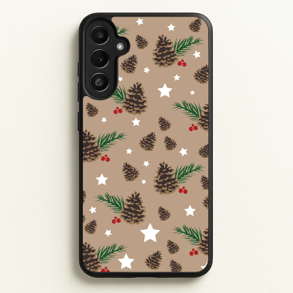 Acorn - Christmas Patterns - Christmas Patterns Phone Case for Galaxy A34