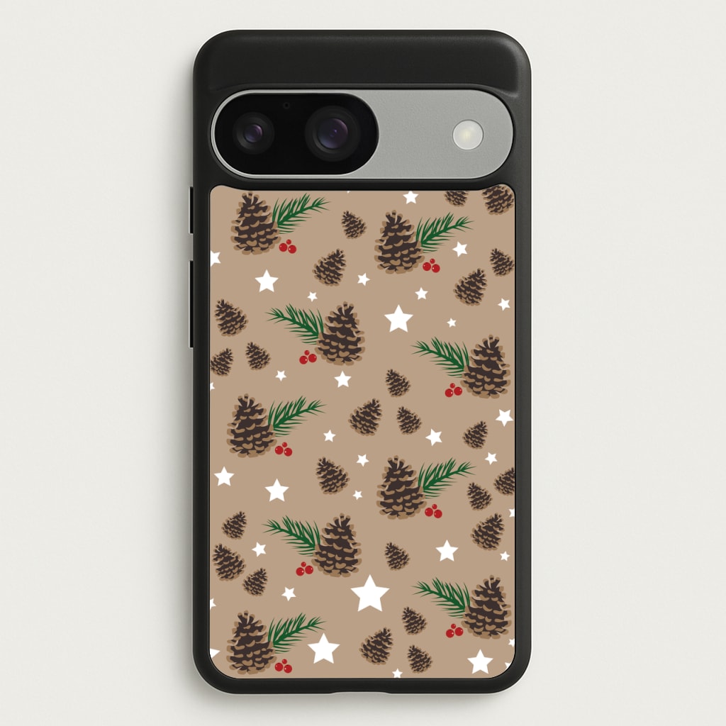Acorn - Christmas Patterns - Christmas Patterns Phone Case for Google Pixel 9 / 9 Pro