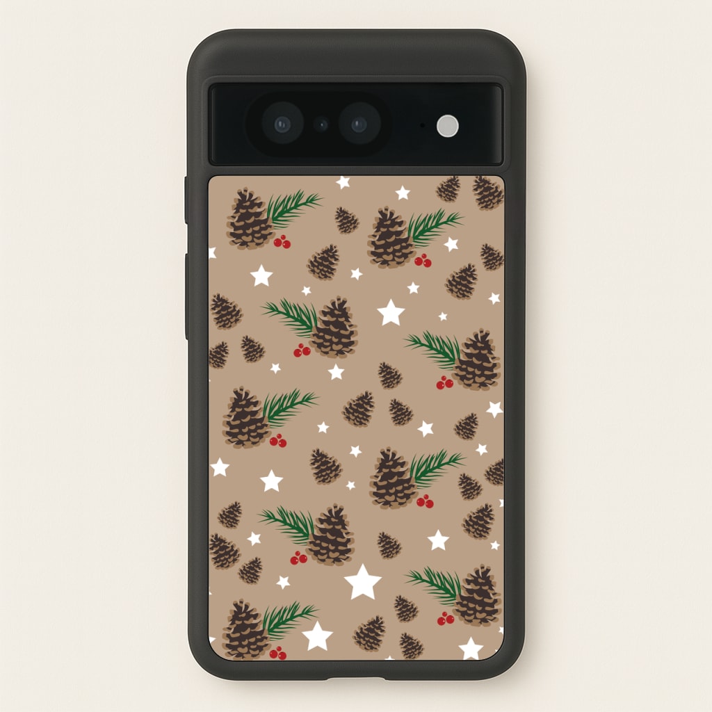 Acorn - Christmas Patterns - Christmas Patterns Phone Case for Google Pixel 8