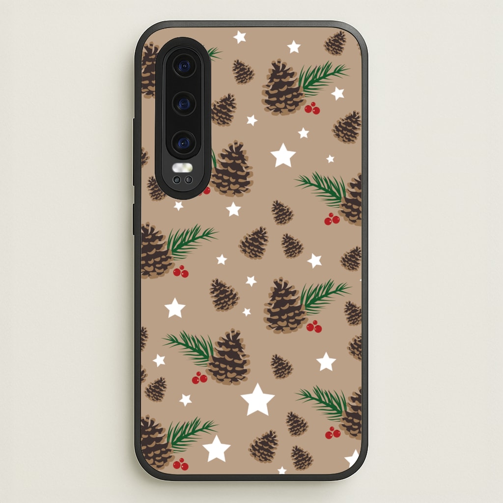Acorn - Christmas Patterns - Christmas Patterns Phone Case for Huawei P30
