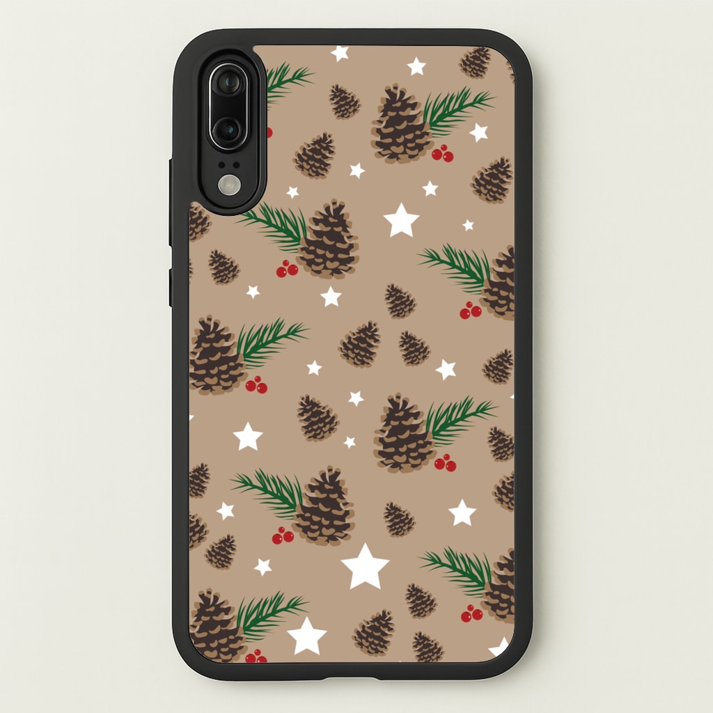 Acorn - Christmas Patterns - Christmas Patterns Phone Case for Huawei P20