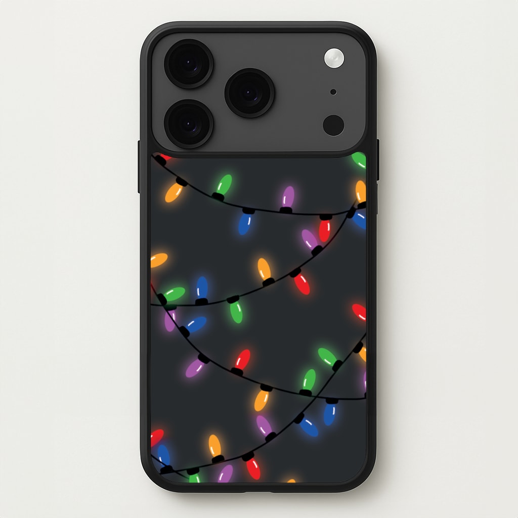 Rainbow Lights - Christmas Patterns Phone Case for iPhone 17 Pro