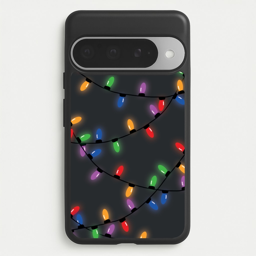 Rainbow Lights - Christmas Patterns Phone Case for Google Pixel 10 Pro XL