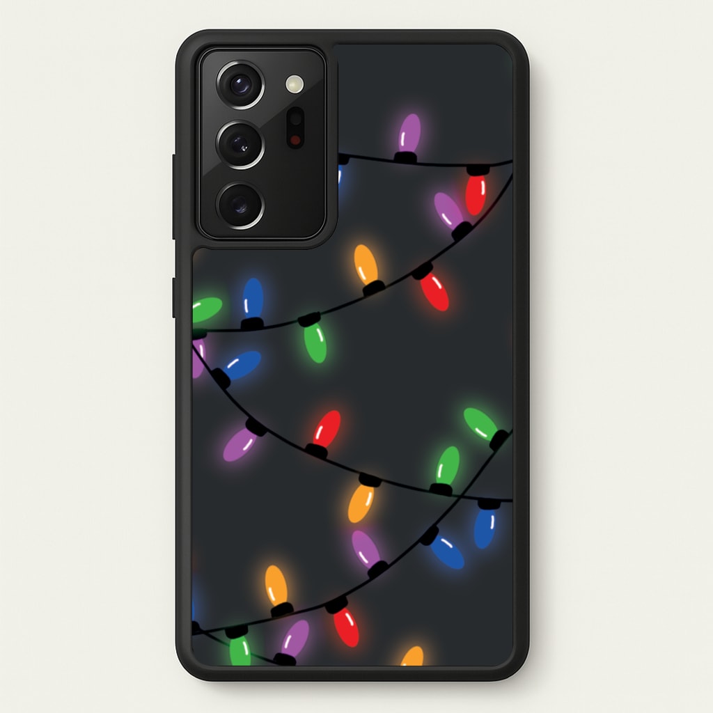 Rainbow Lights - Christmas Patterns - Christmas Patterns Phone Case for Galaxy Note 20 Ultra
