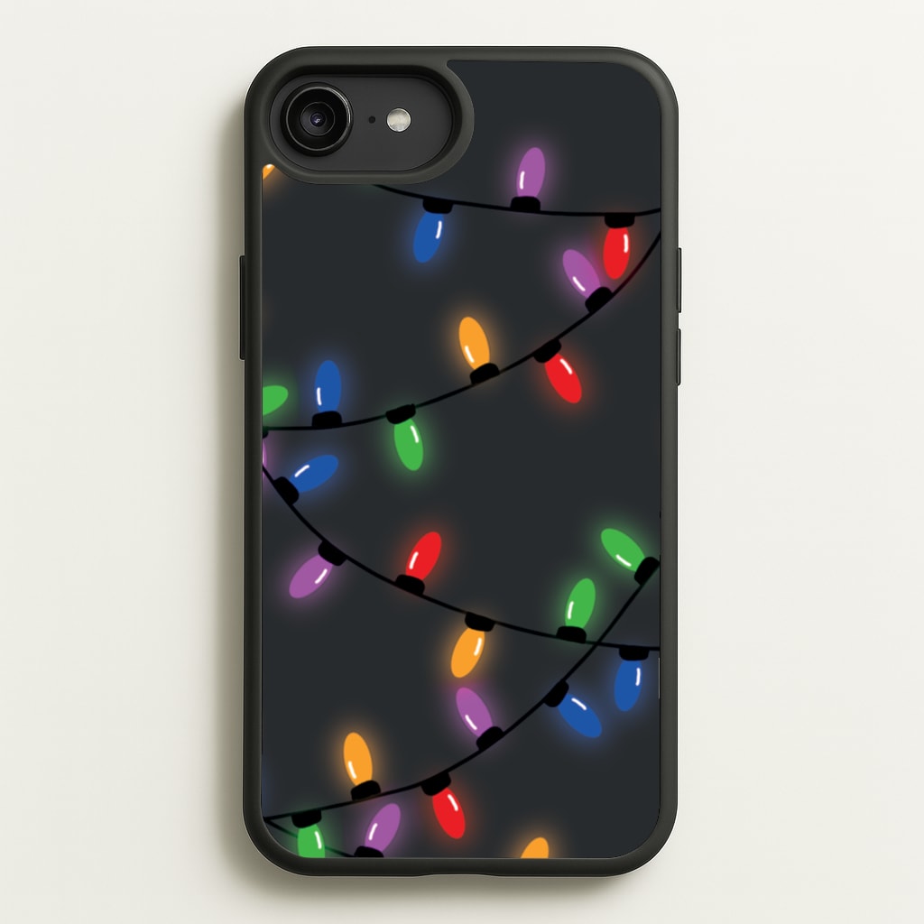 Rainbow Lights - Christmas Patterns - Christmas Patterns Phone Case for iPhone 6 Plus / 7 Plus / 8 Plus