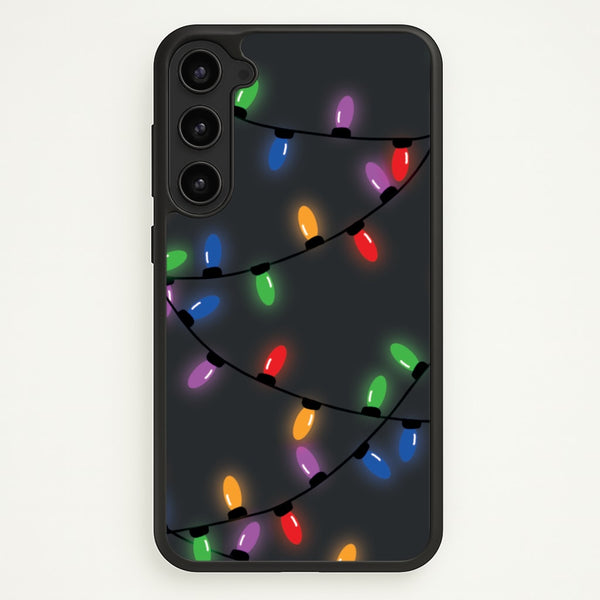 Rainbow Lights - Christmas Patterns - Christmas Patterns Phone Case for Galaxy S23