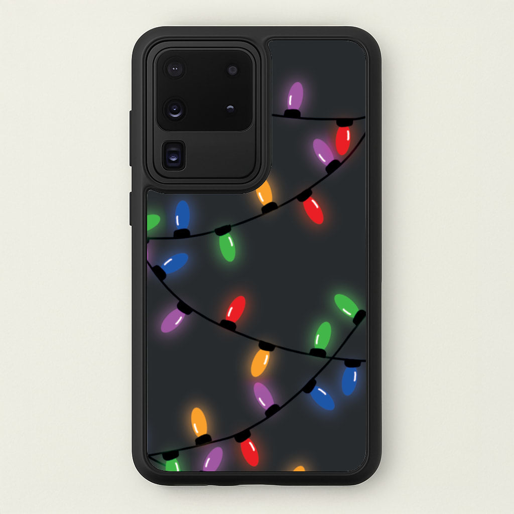 Rainbow Lights - Christmas Patterns - Christmas Patterns Phone Case for Galaxy S20 Ultra
