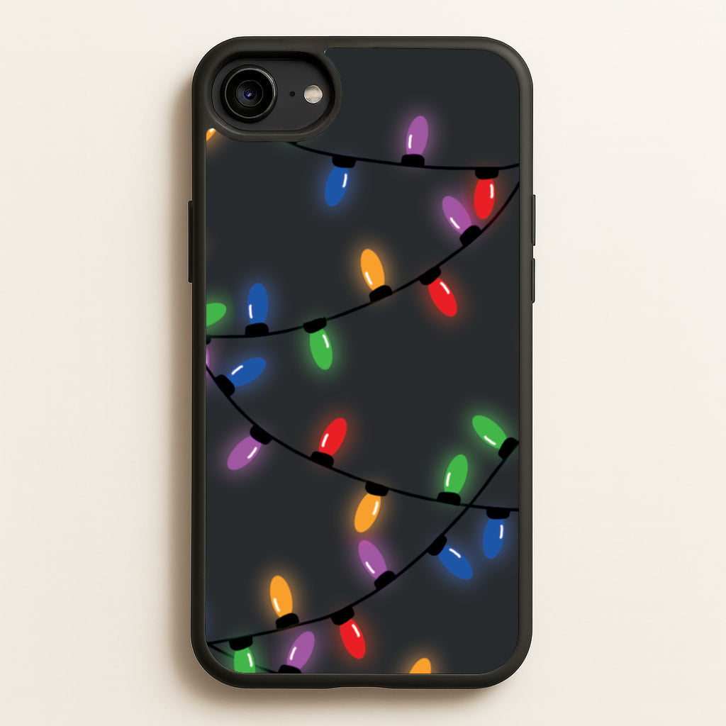 Rainbow Lights - Christmas Patterns - Christmas Patterns Phone Case for iPhone 6 / 7 / 8 / SE