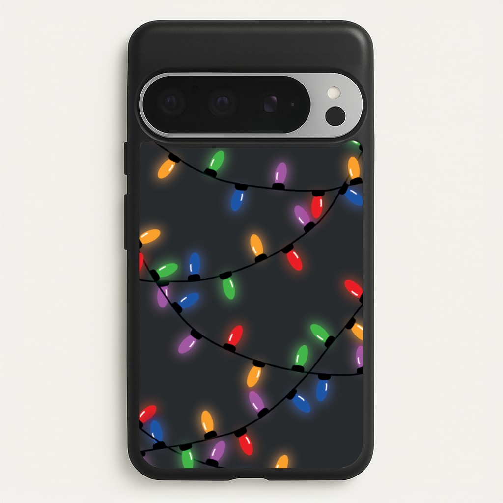 Rainbow Lights - Christmas Patterns - Christmas Patterns Phone Case for Google Pixel 9 Pro XL