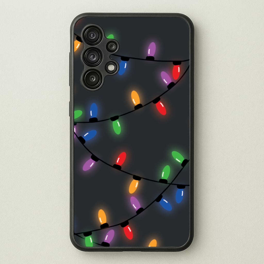Rainbow Lights - Christmas Patterns - Christmas Patterns Phone Case for Galaxy A13