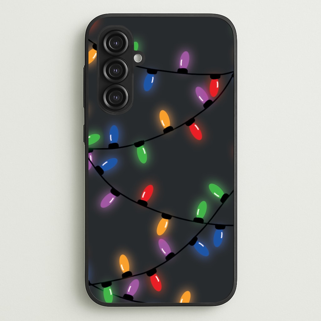 Rainbow Lights - Christmas Patterns - Christmas Patterns Phone Case for Galaxy S23FE