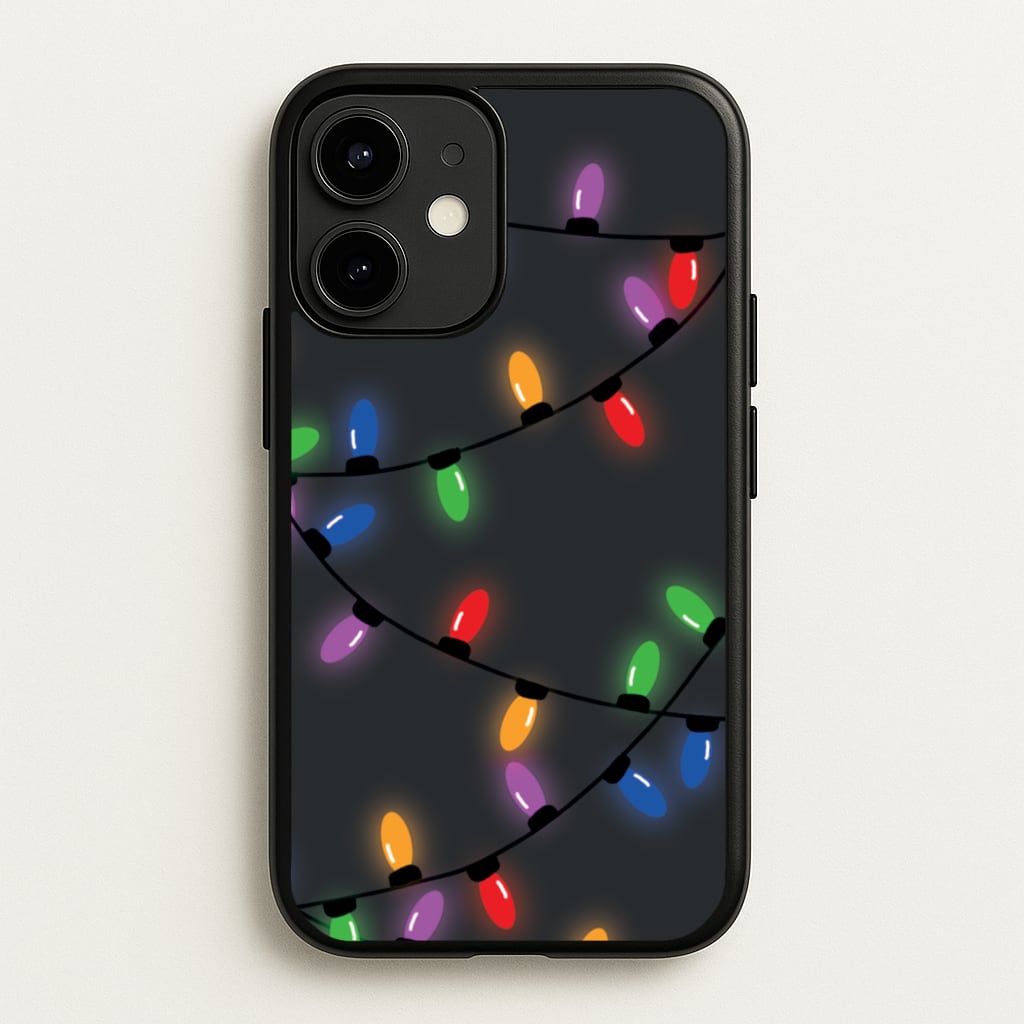 Rainbow Lights - Christmas Patterns - Christmas Patterns Phone Case for iPhone 12 Mini
