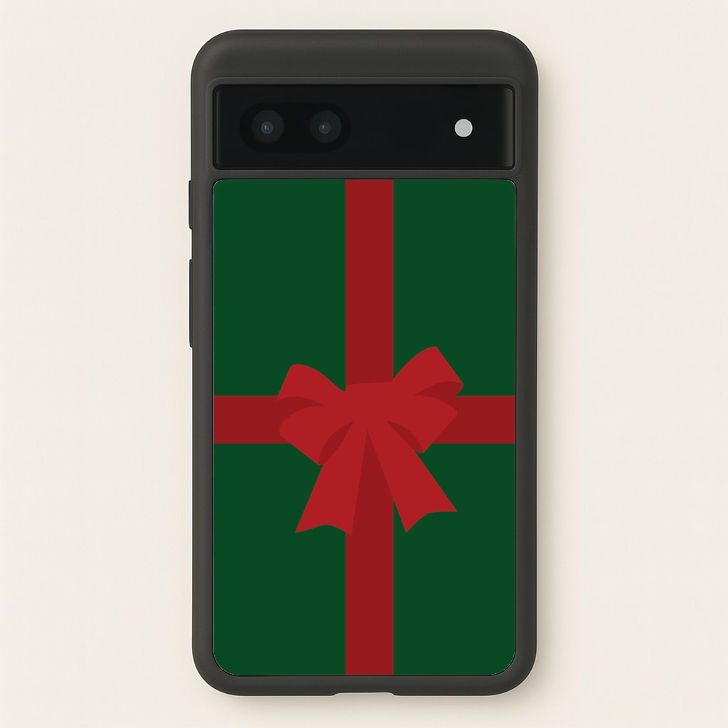 Xmas Bow - Christmas Patterns - Christmas Patterns Phone Case for Google Pixel 7a