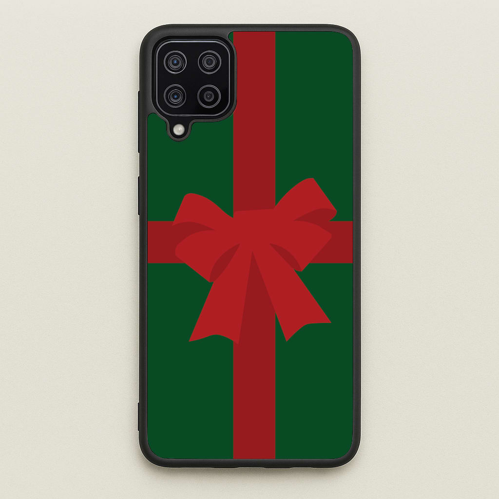 Xmas Bow - Christmas Patterns - Christmas Patterns Phone Case for Galaxy A12