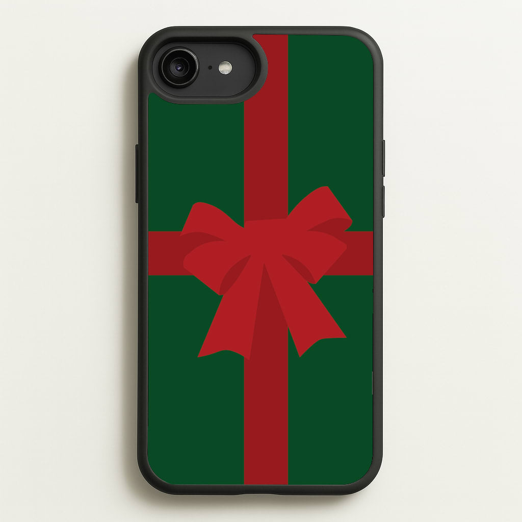 Xmas Bow - Christmas Patterns - Christmas Patterns Phone Case for iPhone 6 Plus / 7 Plus / 8 Plus