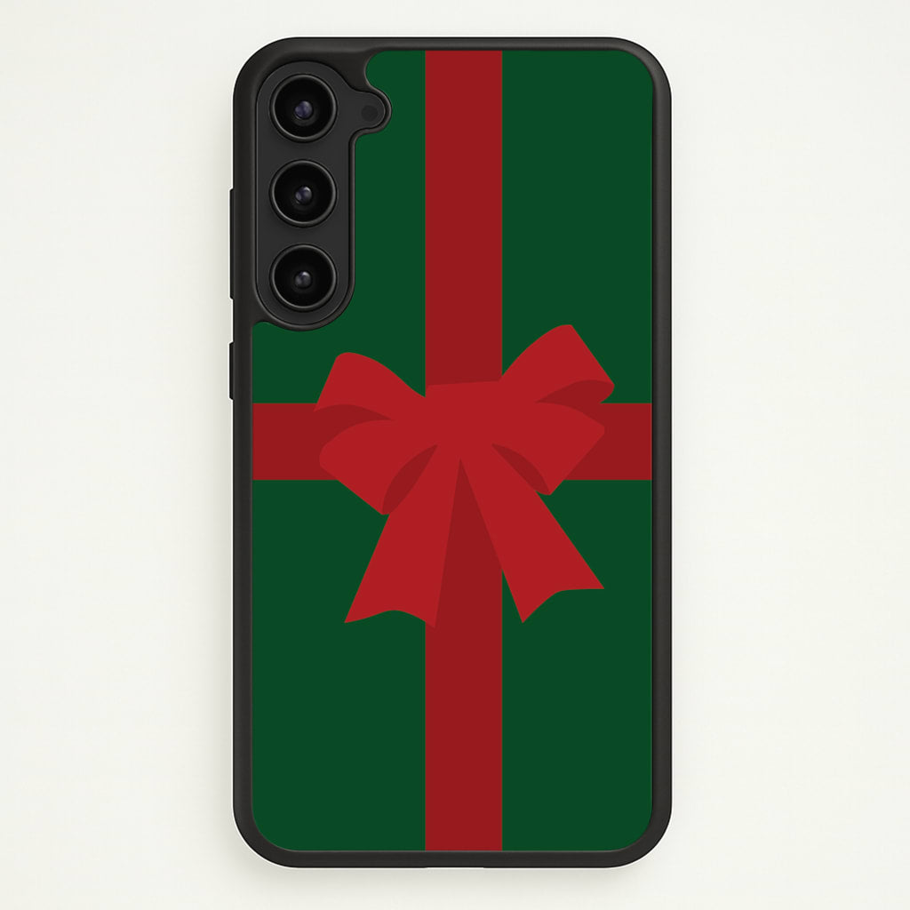 Xmas Bow - Christmas Patterns - Christmas Patterns Phone Case for Galaxy S23 Plus