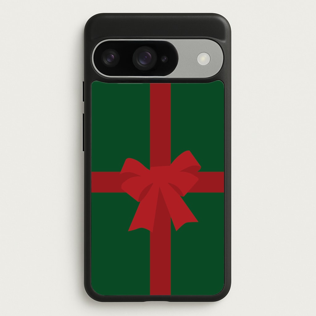 Xmas Bow - Christmas Patterns Phone Case for Google Pixel 10 / 10 Pro