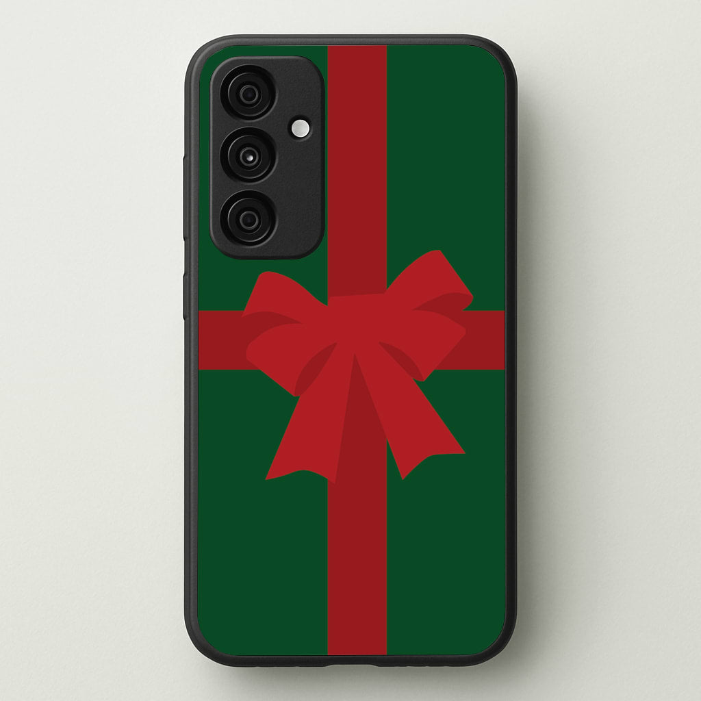 Xmas Bow - Christmas Patterns - Christmas Patterns Phone Case for Galaxy A55