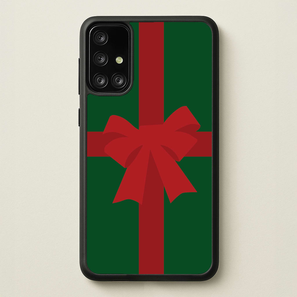 Xmas Bow - Christmas Patterns - Christmas Patterns Phone Case for Galaxy A71