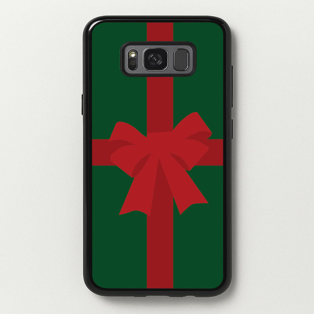 Xmas Bow - Christmas Patterns - Christmas Patterns Phone Case for Galaxy S8