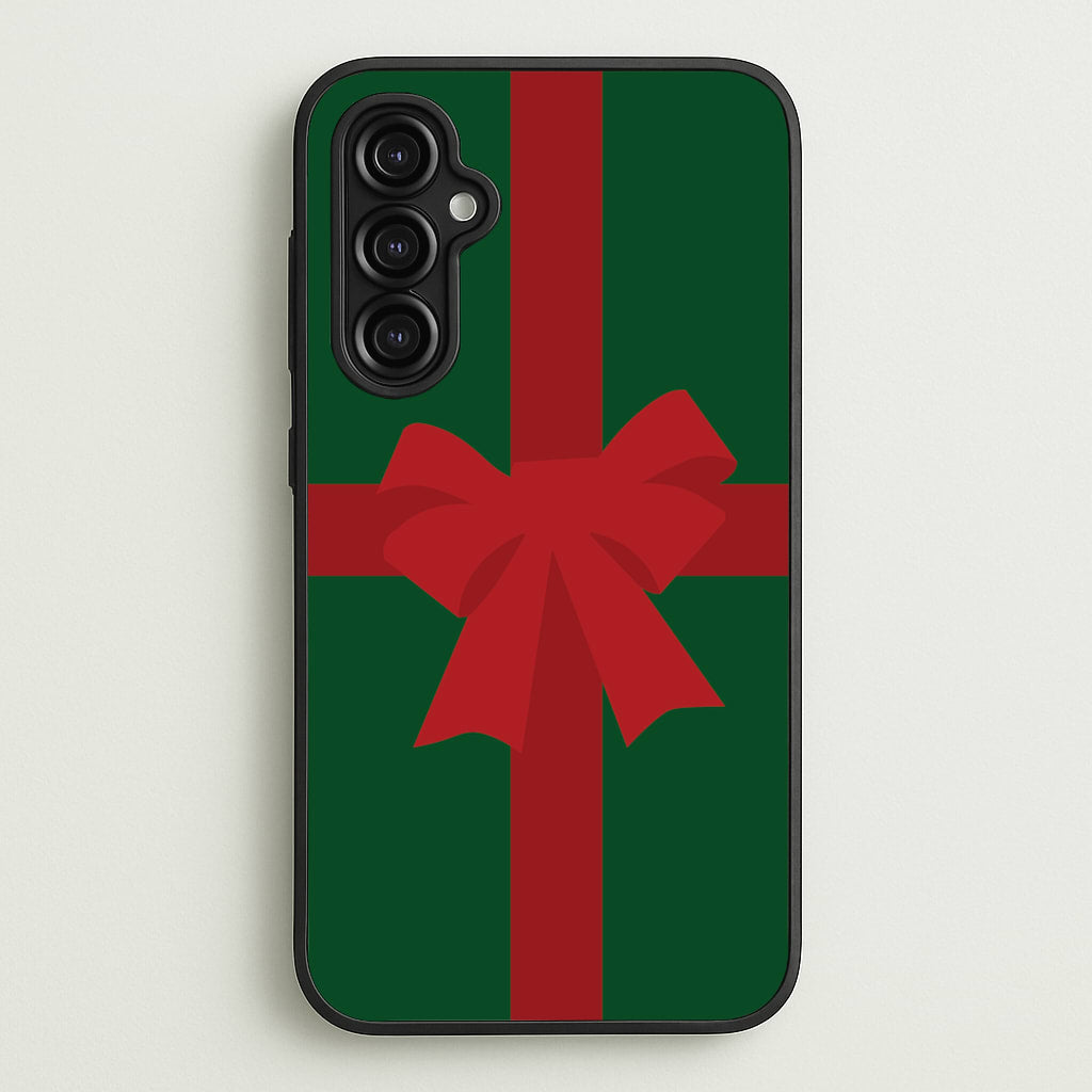 Xmas Bow - Christmas Patterns - Christmas Patterns Phone Case for Galaxy A14