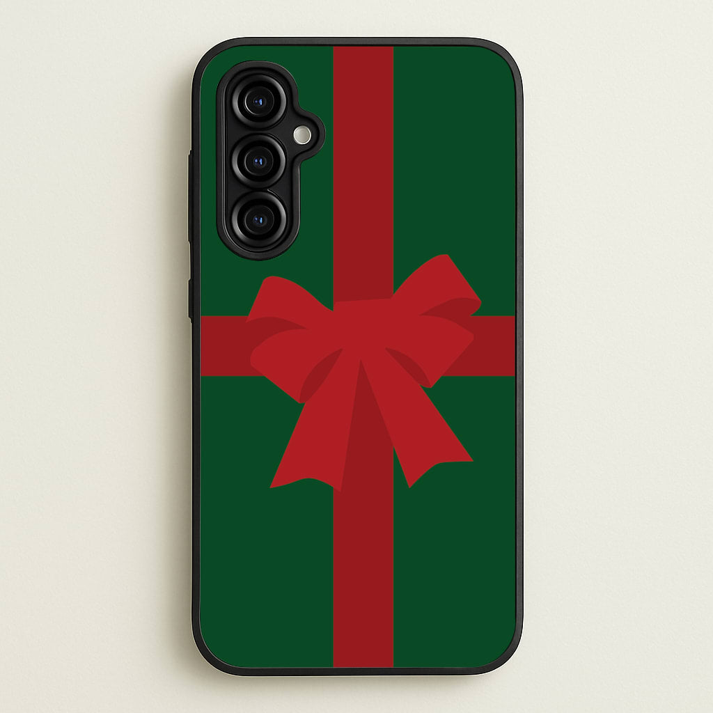 Xmas Bow - Christmas Patterns - Christmas Patterns Phone Case for Galaxy A54