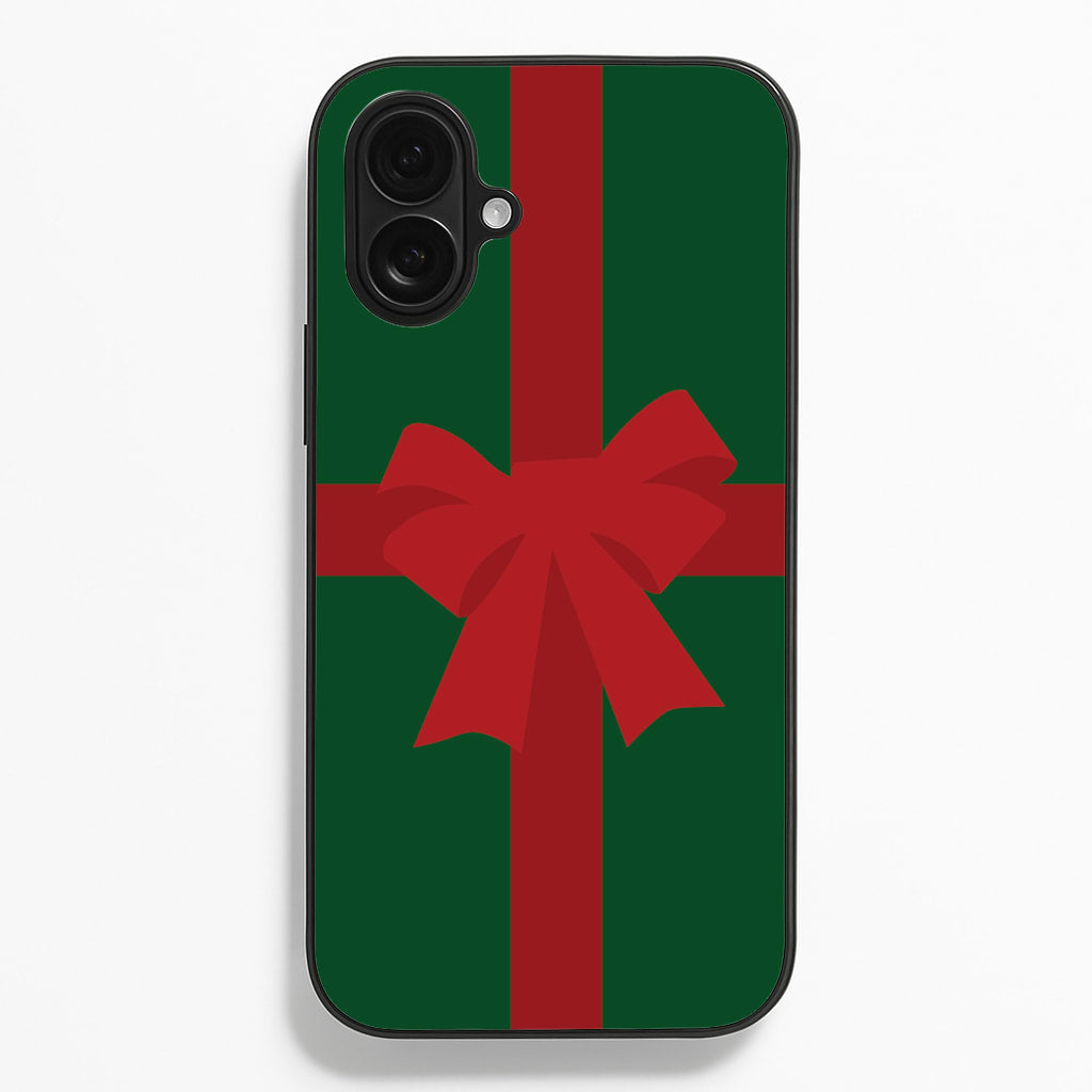 Xmas Bow - Christmas Patterns - Christmas Patterns Phone Case for iPhone 16 Plus