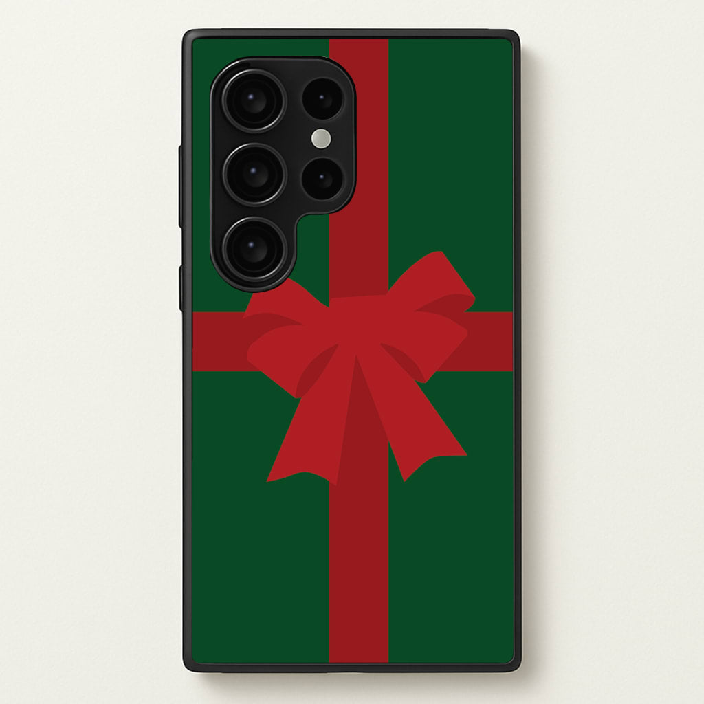 Xmas Bow - Christmas Patterns - Christmas Patterns Phone Case for Galaxy S24 Ultra