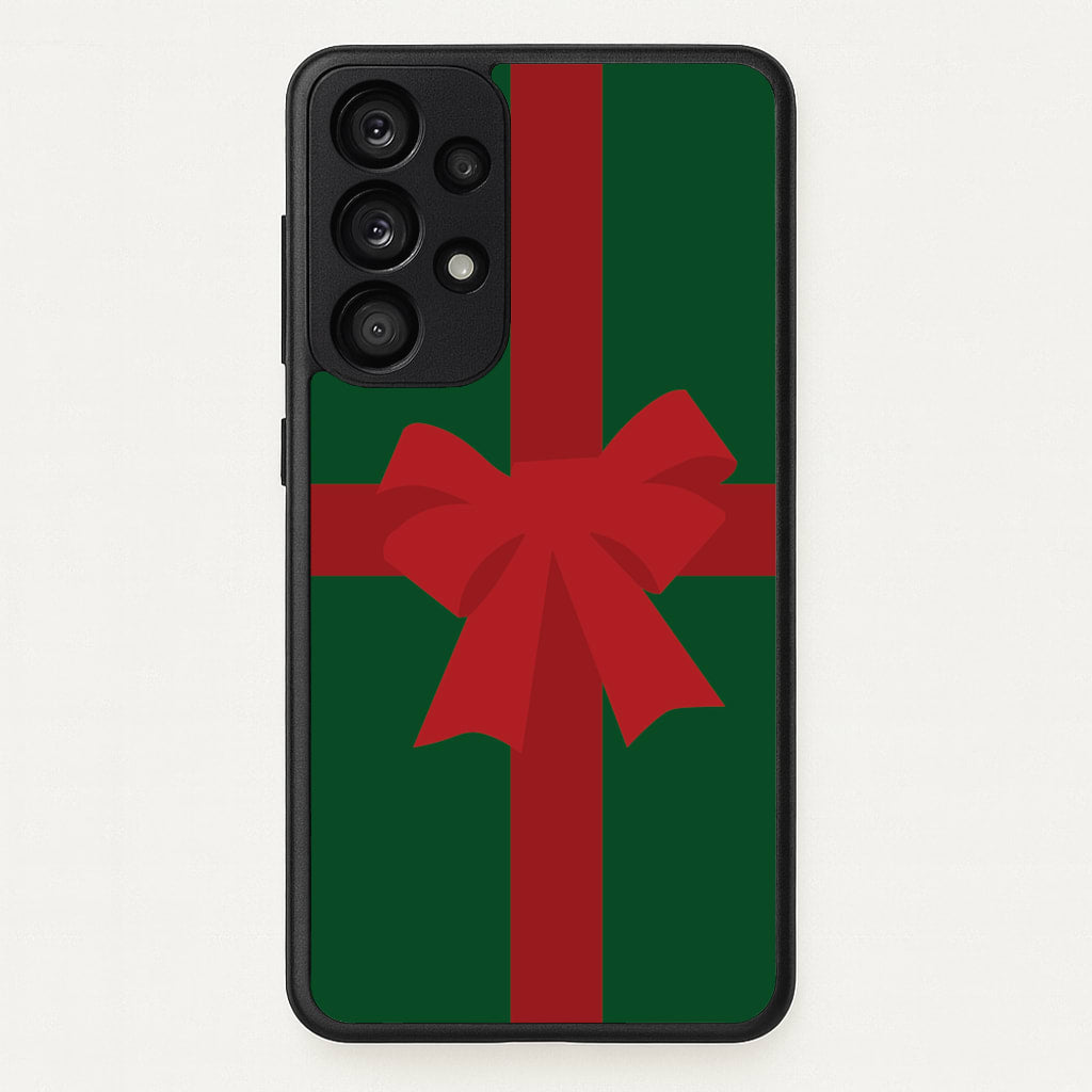 Xmas Bow - Christmas Patterns - Christmas Patterns Phone Case for Galaxy A33