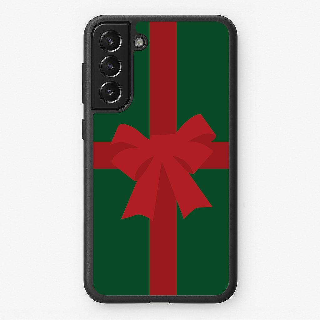 Xmas Bow - Christmas Patterns - Christmas Patterns Phone Case for Galaxy S22 Plus
