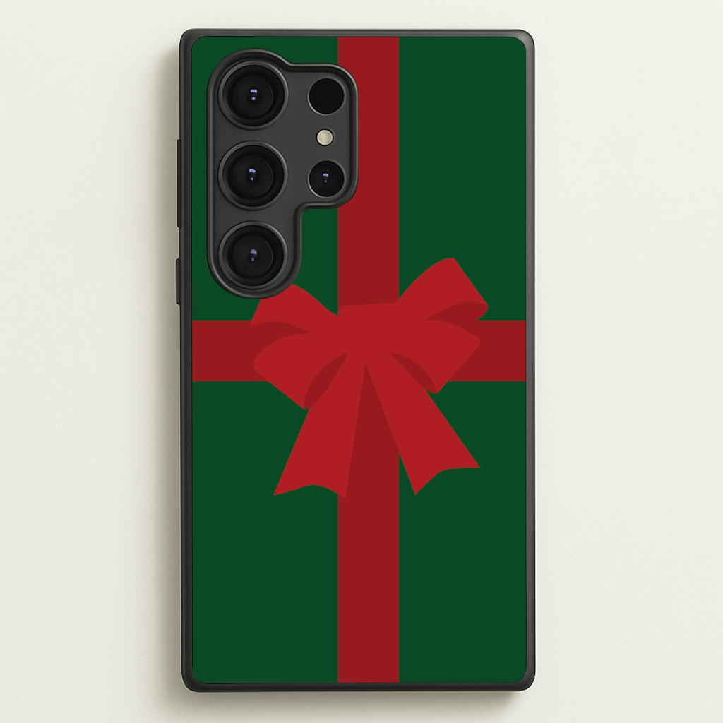 Xmas Bow - Christmas Patterns - Christmas Patterns Phone Case for Galaxy S25 Ultra