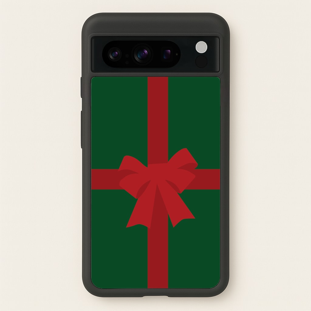 Xmas Bow - Christmas Patterns - Christmas Patterns Phone Case for Google Pixel 8 Pro