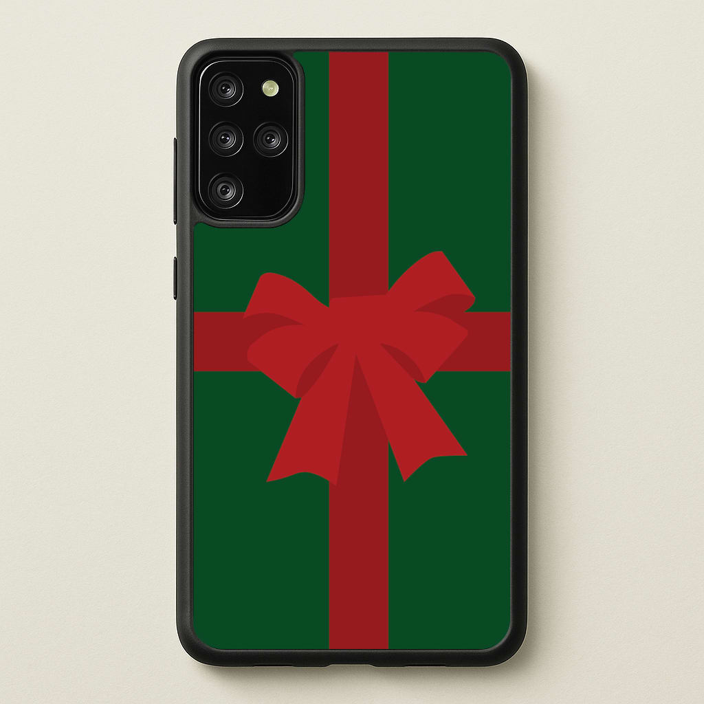 Xmas Bow - Christmas Patterns - Christmas Patterns Phone Case for Galaxy S20 Plus