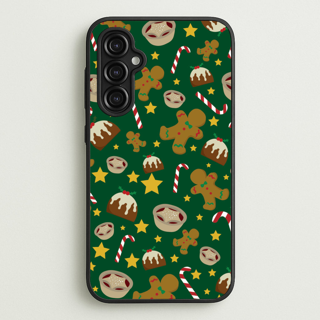 Festive - Christmas Patterns - Christmas Patterns Phone Case for Galaxy A14
