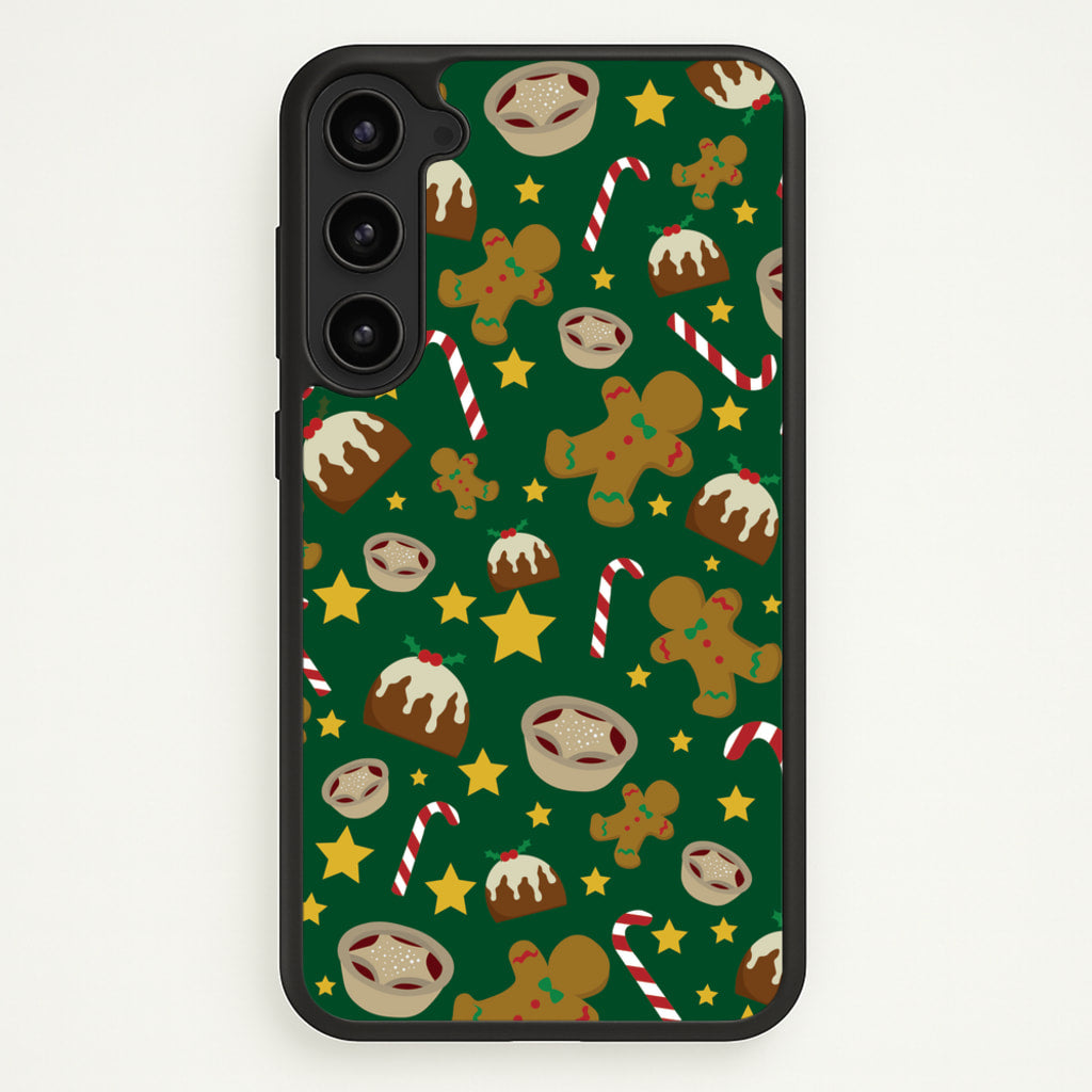 Festive - Christmas Patterns - Christmas Patterns Phone Case for Galaxy S23