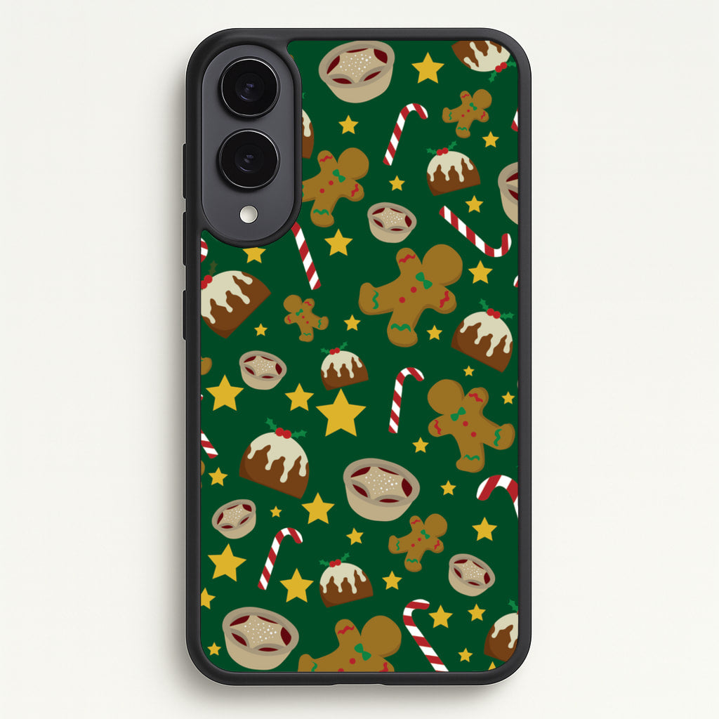 Festive - Christmas Patterns - Christmas Patterns Phone Case for Galaxy S25 Edge
