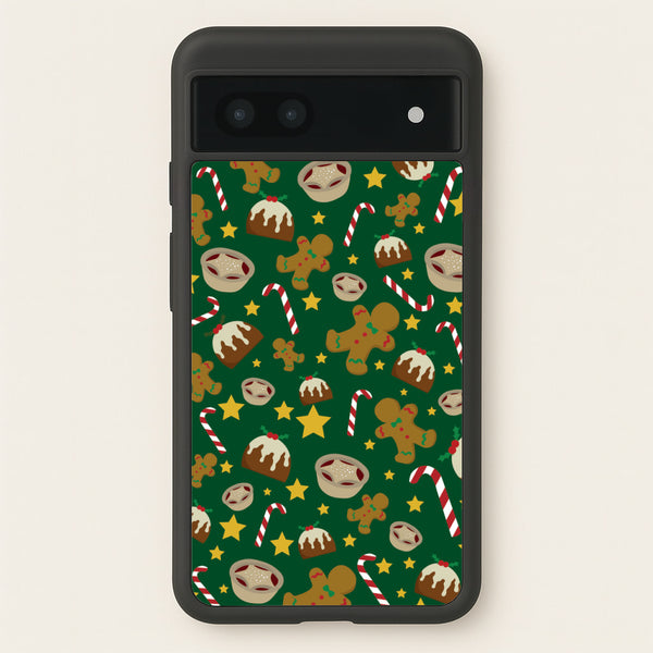 Festive - Christmas Patterns - Christmas Patterns Phone Case for Google Pixel 6a